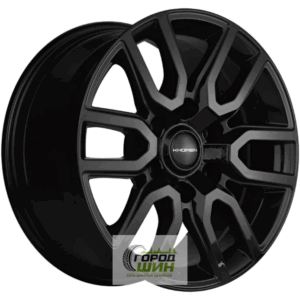 Khomen KHW 1723 8x17 6*139.7 ET36 DIA100.1 Black Литой