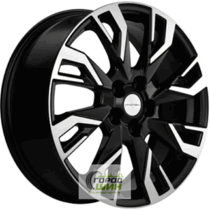Khomen KHW 1809 7x18 5*114.3 ET40 DIA64.1 Black-FP Литой