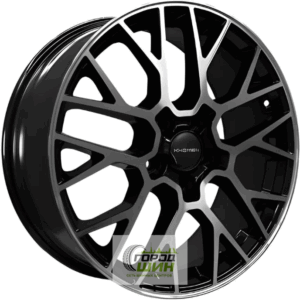 Khomen KHW 1818 7x18 5*112 ET45 DIA57.1 Black-FP Литой