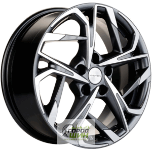 Khomen KHW 1716 7x17 5*114.3 ET48 DIA67.1 Gray-FP Литой