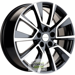 Khomen KHW 1802 7x18 5*114.3 ET40 DIA66.1 Black-FP Литой