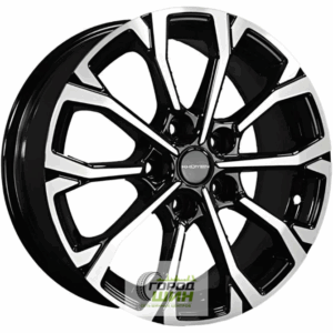Khomen KHW 1605 6.5x16 5*114.3 ET50 DIA67.1 Black-FP Литой
